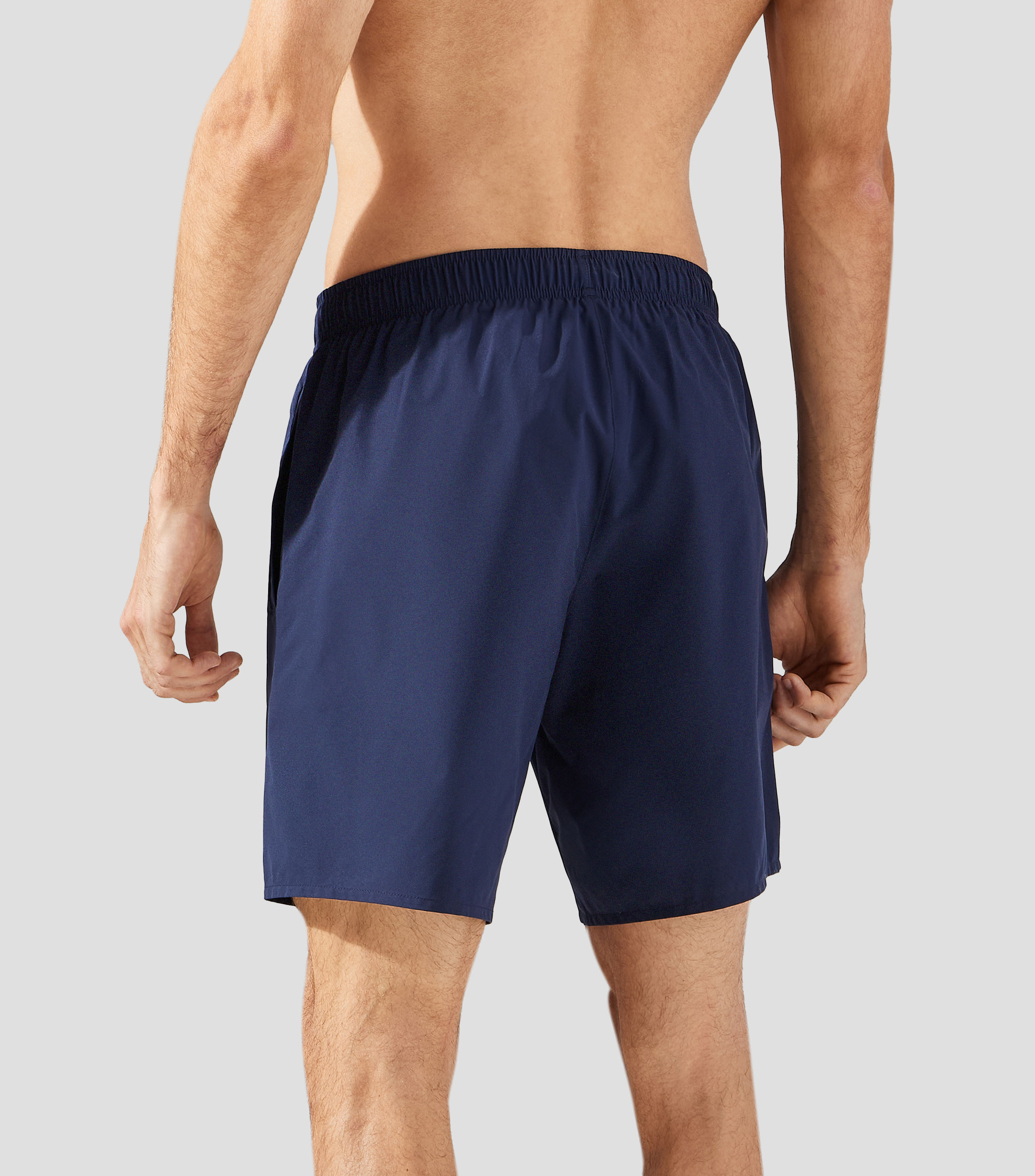 Traje de baño corto estampado Hombre
